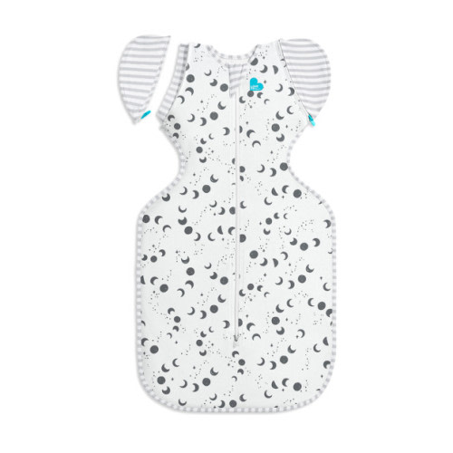 Swaddle Up Transition Bag- Moonscape White