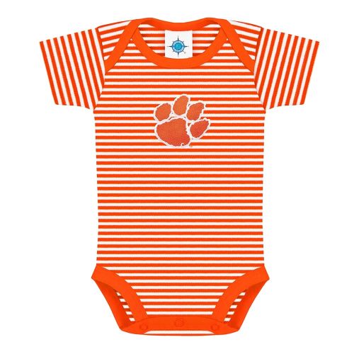 Creative Knitwear College Baby NCAA Infant Striped Bodysuit