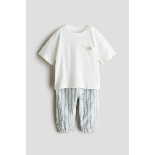 2-PIECE LINEN-BLEND SET