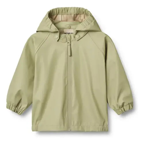 Wheat - Chardy Recycled Fiber Waterproof Jacket - Green | Smallable