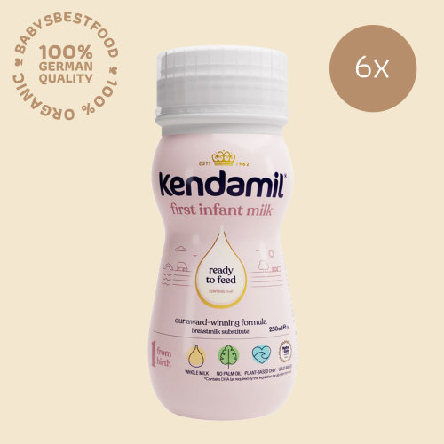 6x Kendamil Classic Stage 1 - Ready to Feed 250 ml