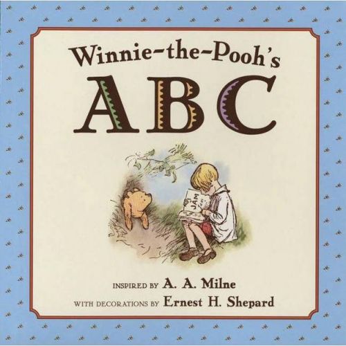 Winnie-The-Pooh's ABC - by A A Milne (Board Book)
