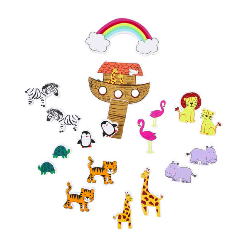 Noah's Ark Bath Stickable Set | Mud Pie