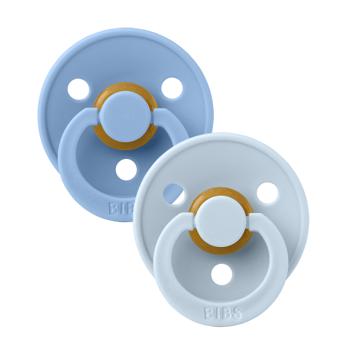 Colour 2 Pack - Sky Blue/Baby Blue Size 1