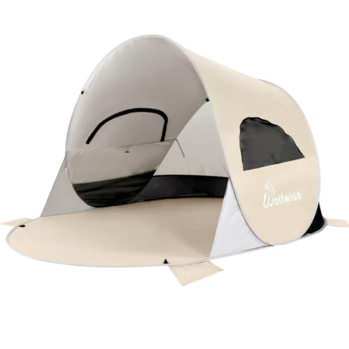 Sun/SPF Protection Tent - WolfWise UPF 50+ - Beige