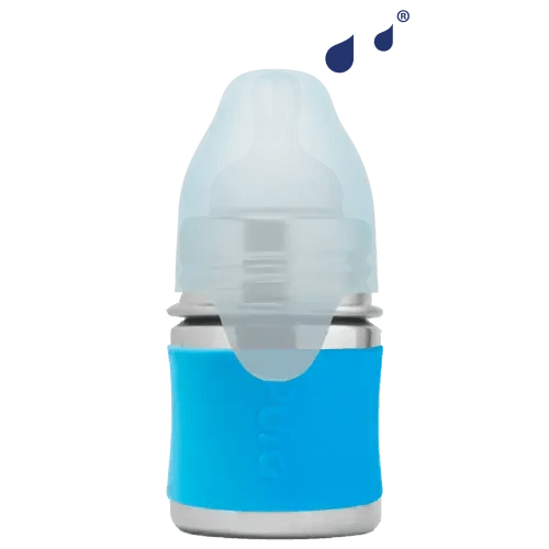 Pura: Kiki 5 oz. Infant Bottle (Aqua)