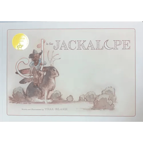 J is for Jackalope Children's Book — Teal Blake