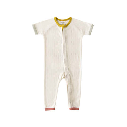 Pointelle Short Sleeve Sleeper