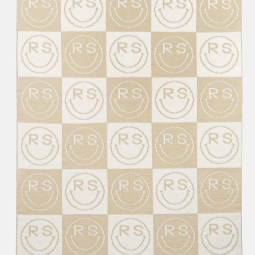 All Smiles Custom Blanket - Natural/Beige
