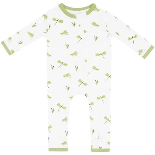 KYTE BABY Unisex Rayon Made From Bamboo Zippered Rompers 0-24 Months