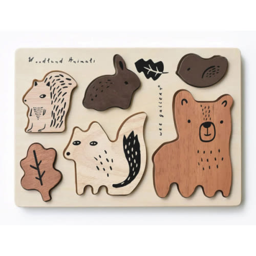 Woodland Wooden Tray Puzzle