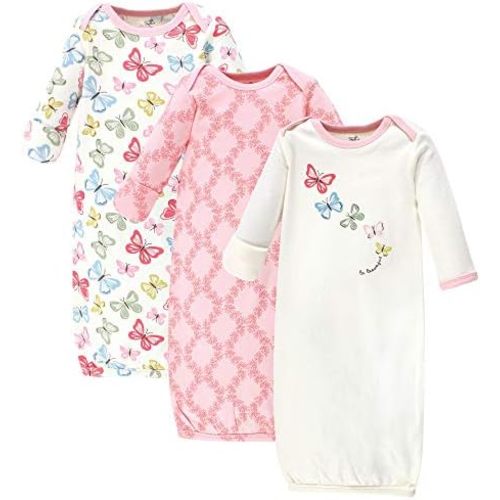 Touched by Nature Unisex Baby Organic Cotton Gowns