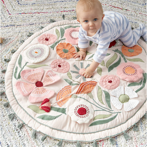 Floral Garden Baby Activity Play Mat
