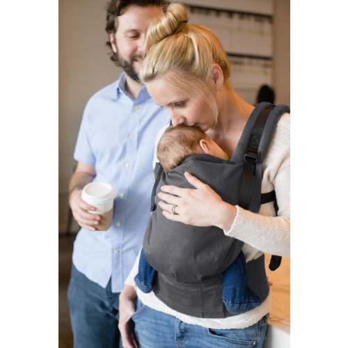 Graphite - Cotton Free-to-Grow Baby Carrier – Baby Tula US