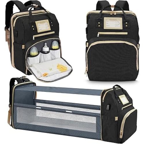 Lenski Diaper Bag Backpack, Baby Shower Gifts,Baby Registry Search Gifts, Baby Boy Gifts, New Mom Gifts, Baby Essentials