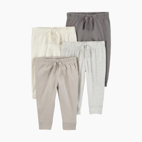 Carter's 4-Pack Pull-On Pants - Tan, 3 M