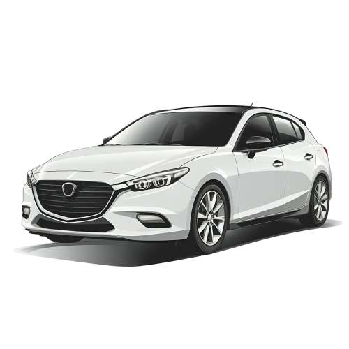 Mazda 3 | Hatch & Sedan | 3rd Gen Car Sun Car Sun Shades (2014-2018)