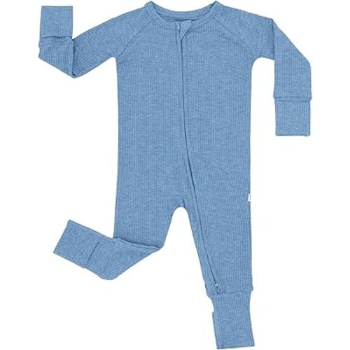 Little Sleepies Pajamas for Baby Boys & Girls, Viscose from Bamboo Baby Pajamas, Preemie & Newborn Sleepers, 2-Way Zipper PJs