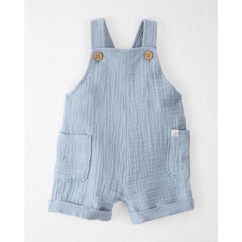 Organic Cotton Gauze Shortall