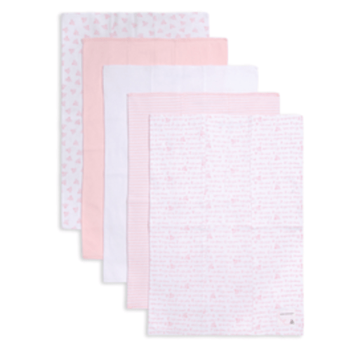 Extra Absorbent Organic Baby Burp Cloths Set of 5 | Burt's Bees Baby®