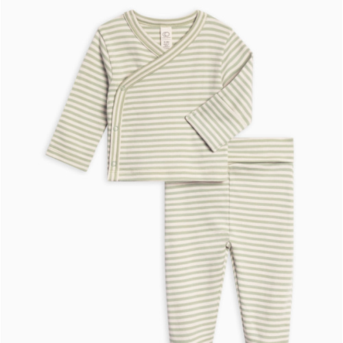 Riley 2 Piece Kimono Wrap Top and Pant Set