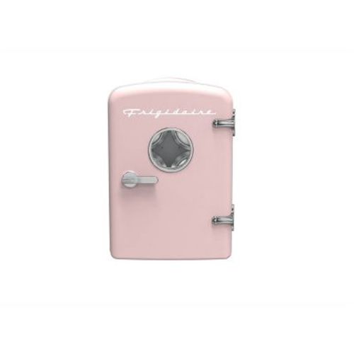 Frigidaire 6 Can Mini Personal Dorm Fridge Cooler Pink