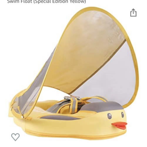 Non-Inflatable Solid Baby Float for lake days