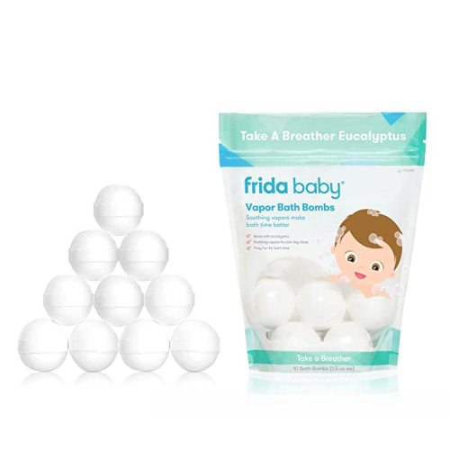 Frida Baby Natural Vapor Bath Bombs, 10 Count