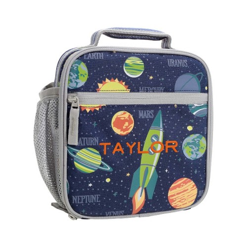 Mackenzie Navy Solar System Glow-in-the-Dark Lunch Boxes | Pottery Barn Kids