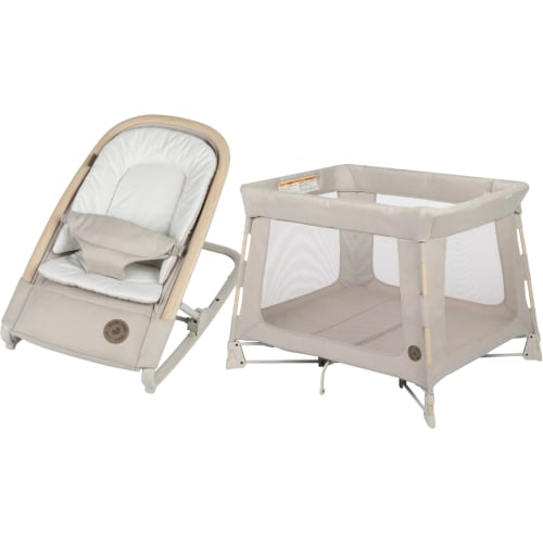 Classic Oat Kori 2-in-1 Rocker + Swift Baby Play Yard