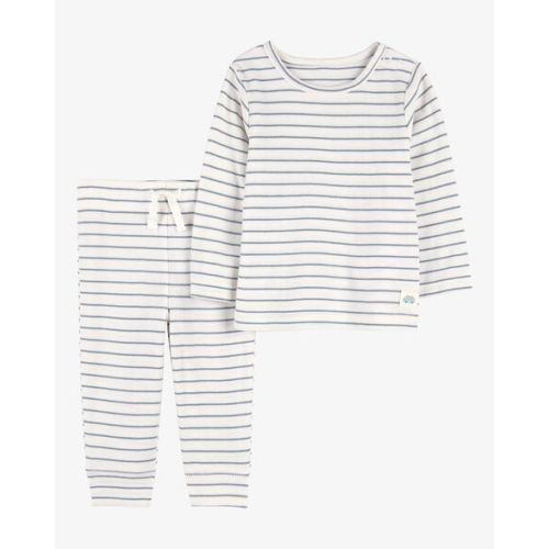 Baby 2-Piece Striped Pant Set - Blue/Ivory - Carter's | Carter's