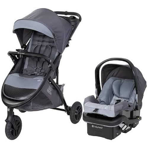 Baby Trend Tango™ 3 All-Terrain Stroller Travel System with EZ-Lift™ PLUS Infant Car Seat, Ultra Grey
