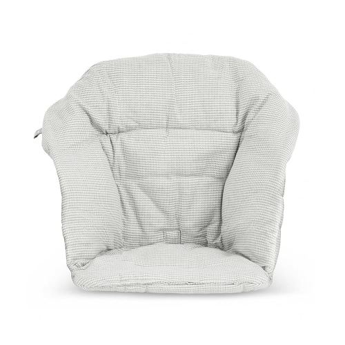 Stokke Clikk Cushion, Nordic Grey - Compatible with Stokke Clikk High Chair - Provides Support for Babies - Made with Organic Cotton - Reversible & Machine Washable - Best for Ages 6-36 Months