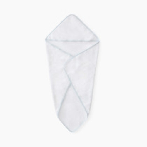 Weezie Baby Hooded Towel - Blue Gingham