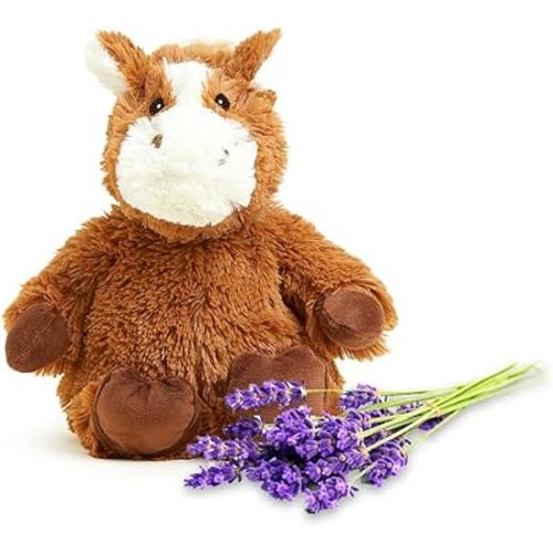 Horse Warmies - Cozy Plush Heatable Lavender Scented Stuffed Animal