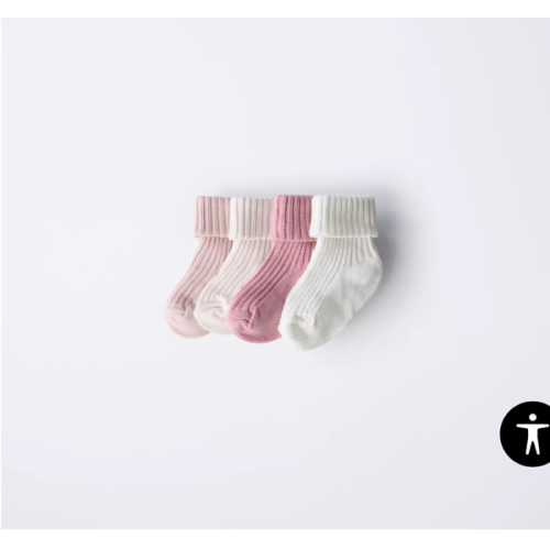 FOUR-PACK OF COLOR SOCKS - Light pink | ZARA United States