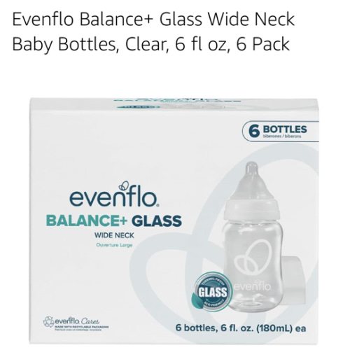 Amazon.com: Evenflo Feeding: Glass Bottles
