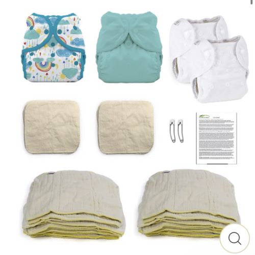 Cloth Diapering Kit - Size Small