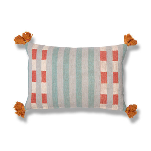 Roselli Trading Company Desert Sky 100% Cotton Lumbar Rectangular Pillow Cover & Insert & Reviews | Wayfair