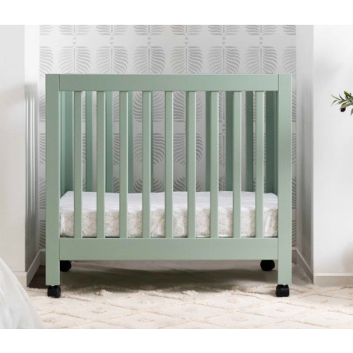 Origami Portable Mini Crib With Wheels | Babyletto