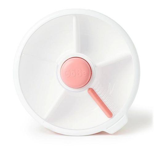 GoBe Kids' Large Snack Spinner Slide Lunch Food Storage Container - Coral