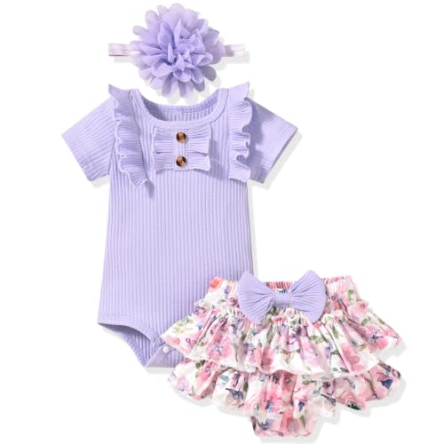 Aalizzwell Newborn Infant Baby Girls Summer Outfit