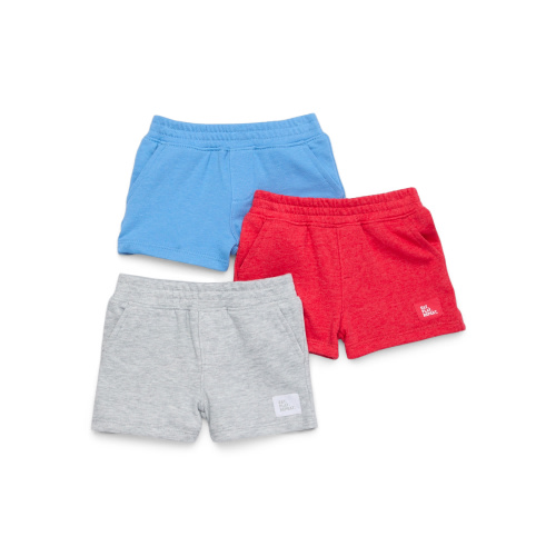 Garanimals Baby Boys’ French Terry Shorts, 3-Pack, Sizes 0M-24M