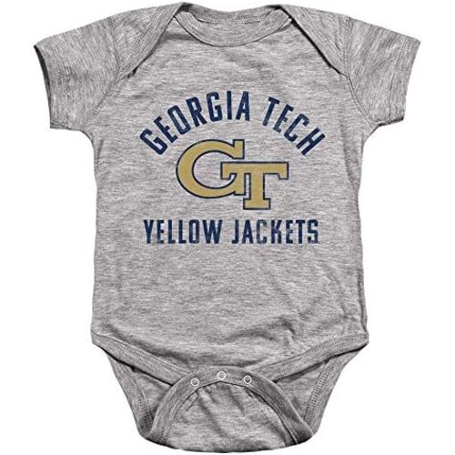 Georgia Tech Official Yellow Jackets Logo Unisex Infant Snap Suit for Baby
