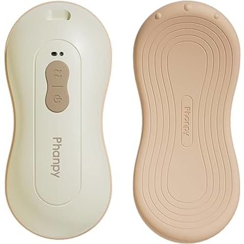 Phanpy Lactation Massager, Breast Massager for Breastfeeding, Breastfeeding Essentials, 2-in-1 Multiple Modes of Heat and Vibration Breastfeeding Supplies, Relieve Clogged Ducts
