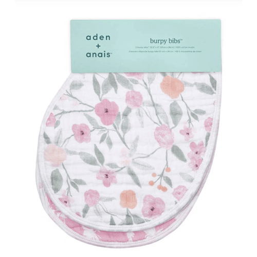 Cotton Muslin Burpy Bibs - 2 Pack | Snuggle Bugz | Canada's Baby Store