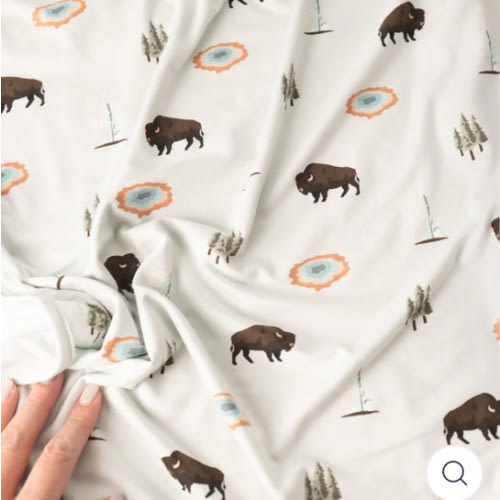 Yellowstone Swaddle Blanket