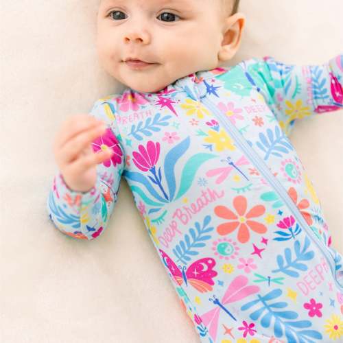 The Second-Skin Footie | Om Baby | "Deep Breath" | Raising Mama