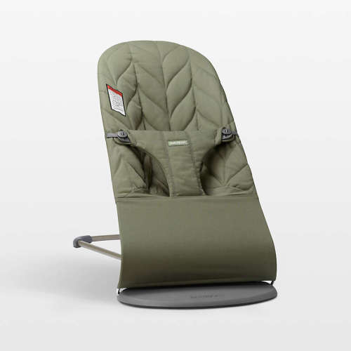 BABYBJÖRN Bouncer Bliss Petal Quilt Dark Green Baby Bouncer Chair