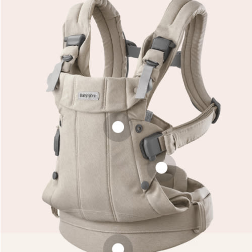 Baby Carrier Harmony—comfy, padded back support | BabyBjörn